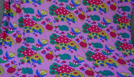 Odprodej nadbytečného textilu, bavlněné froté s elastanem